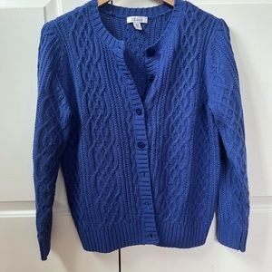 Vintage Blue Grandma Sweater